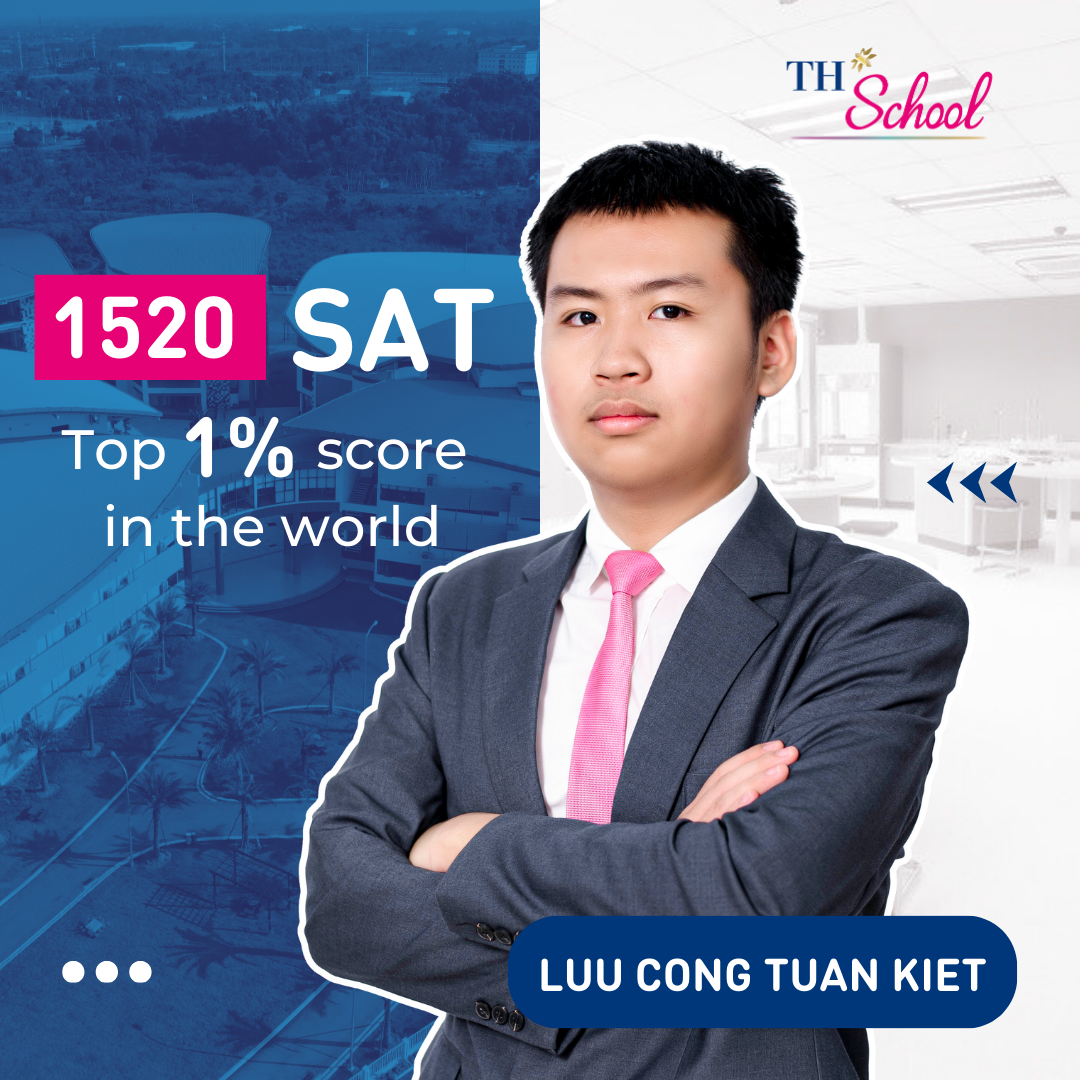 EXPERIENCE FROM TH SCHOOL VINH STUDENT THAT ACHIEVED 1520 SAT