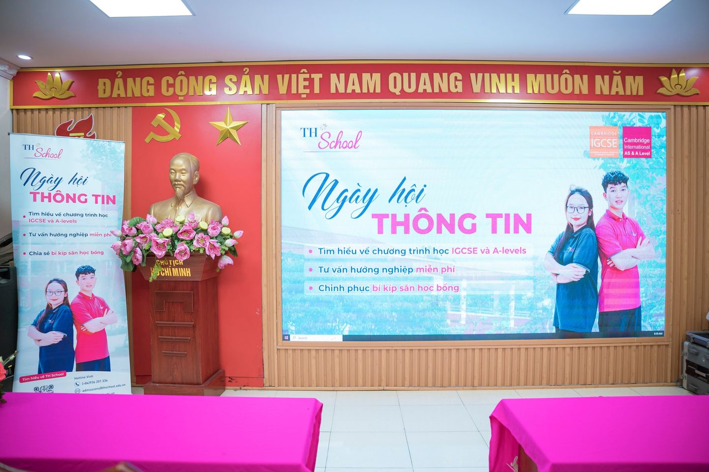 TRẢI NGHIỆM THÚ VỊ TẠI NGÀY HỘI THÔNG TIN TH SCHOOL VINH