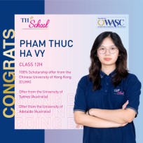 100% Scholarship Offer From CUHK - Hà Vy, The Talented Girl From TH School Hoà Lạc