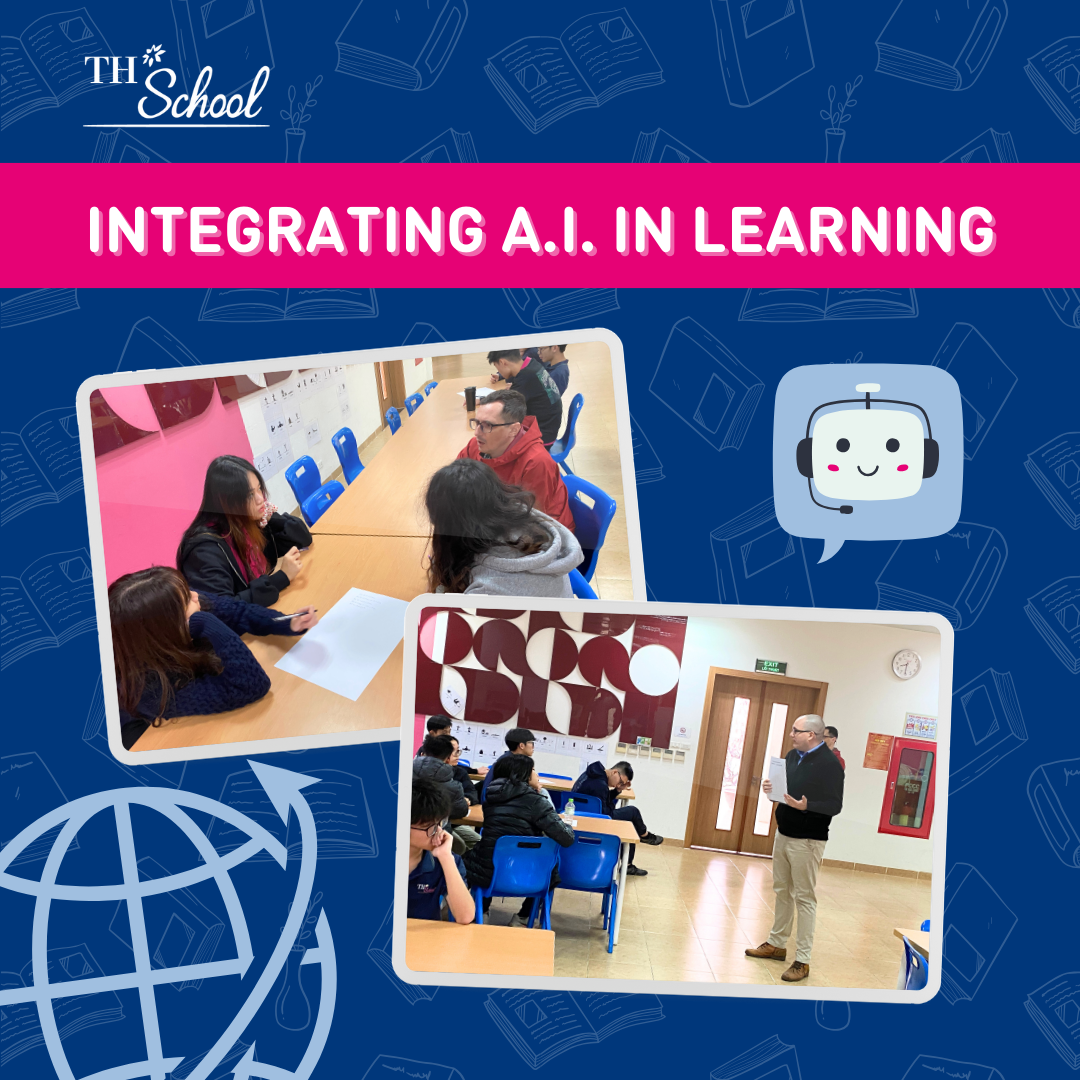 Integrating AI In Study At TH School Hoa Lac