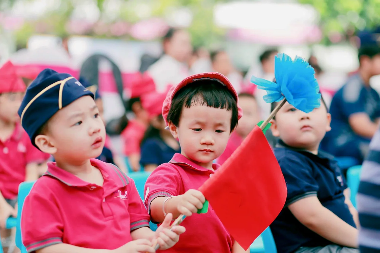Students seated for the Opening Ceremony